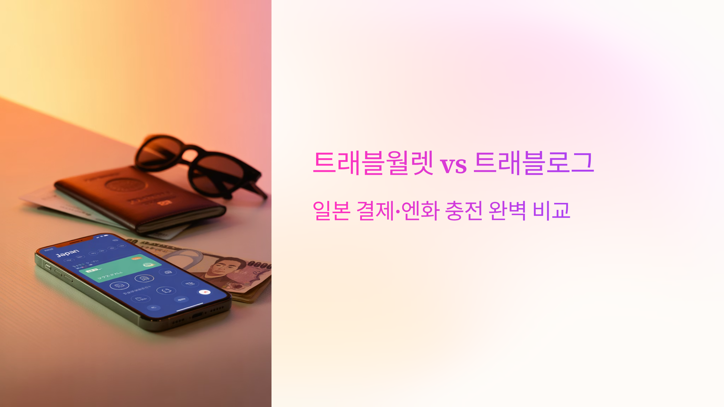 일본 결제&middot;엔화 충전 완벽 비교