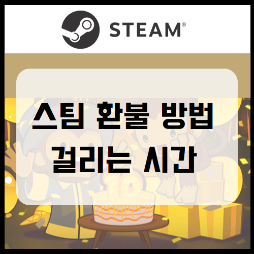 스팀 게임 환불 방법 및 걸리는 시간 썸네일