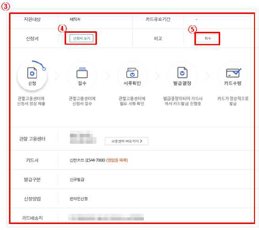 내일배움카드 신청완료