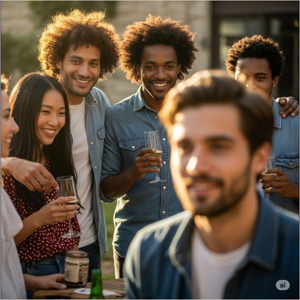 "나는 내 친구들한테 어떤 사람으로 기억되고 있을까?" 상징 이미지