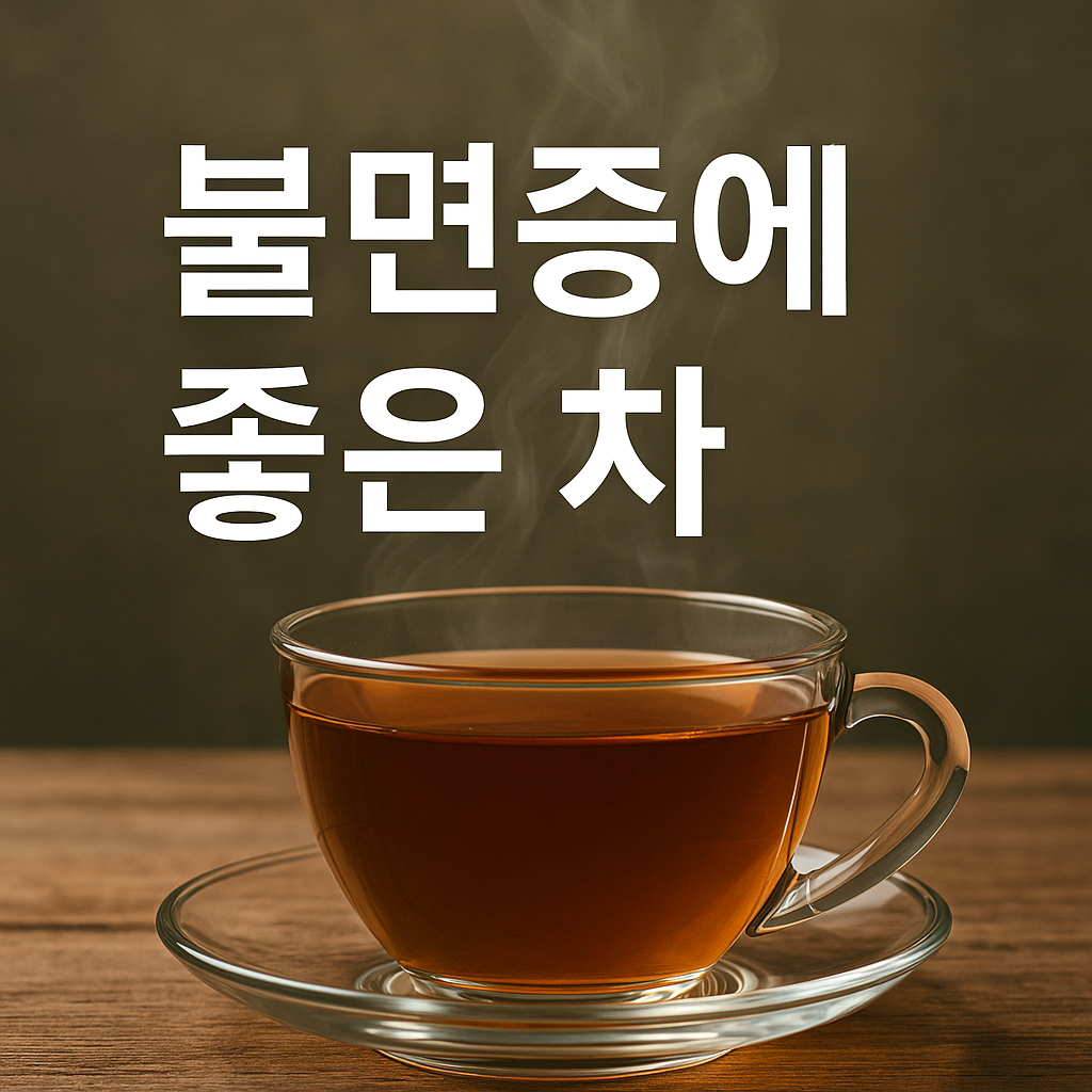 불면증에 좋은 차