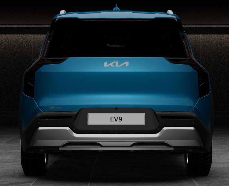 ev9 후면 모습