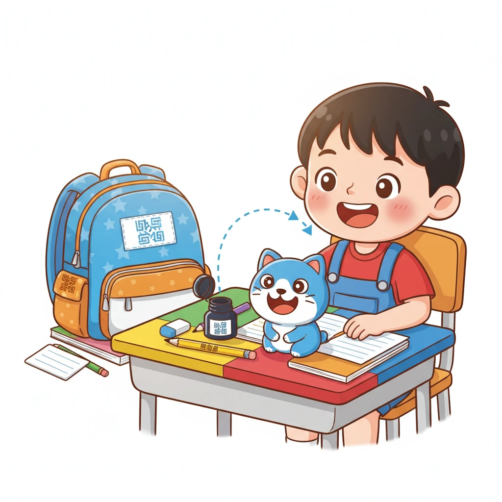 학용품 이름스탬프 고르는 법과 선명한..