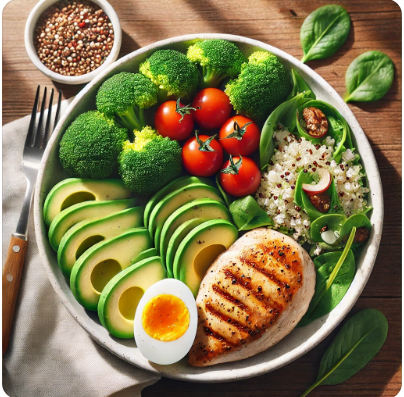 다이어트 중 먹기 좋은 건강한 집밥 (저칼로리, 고단백, 균형식)