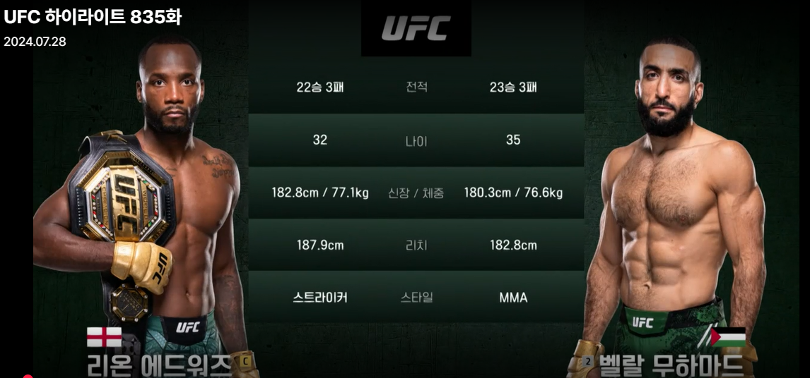 ufc-304-하이라이트