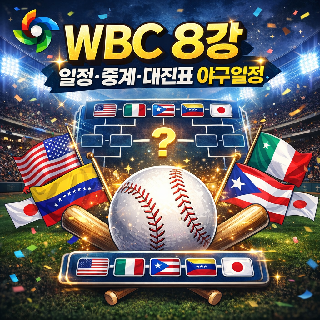 WBC 8강 중계 시청하러 가기