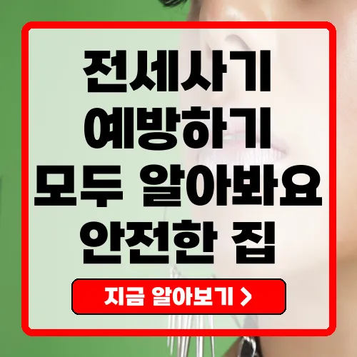 전세사기 예방하기