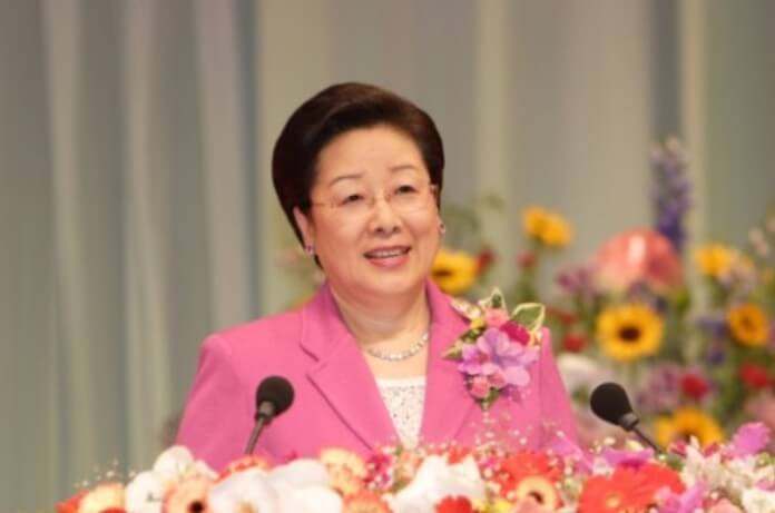 통일교 총재 특검 출석