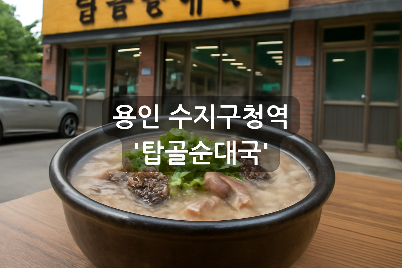 용인 수지구청역 '탑골순대국'