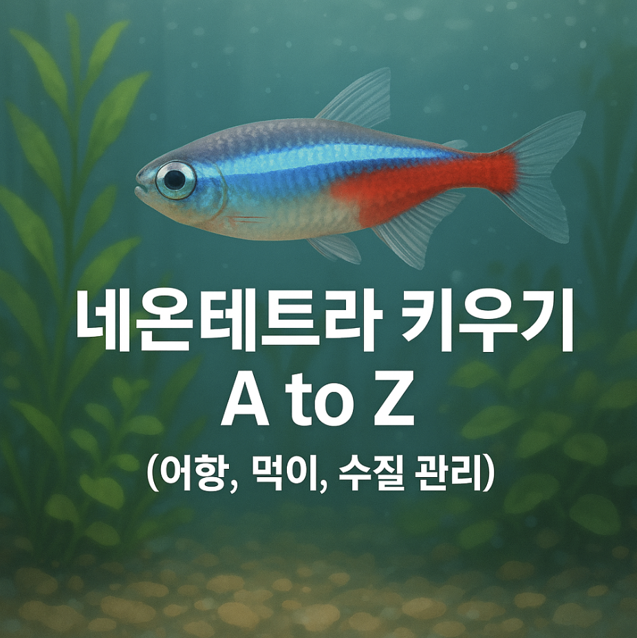 네온테트라 키우기 A to Z (어항, 먹이, 수질 관리)