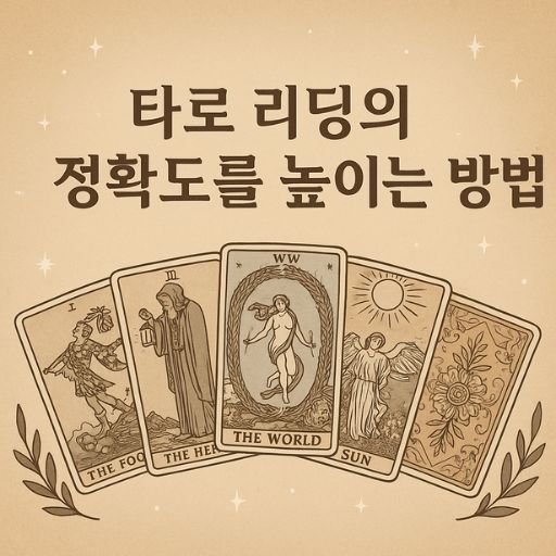 타로 리딩의 정확도를 높이는 해석 접근법 관련 이미지