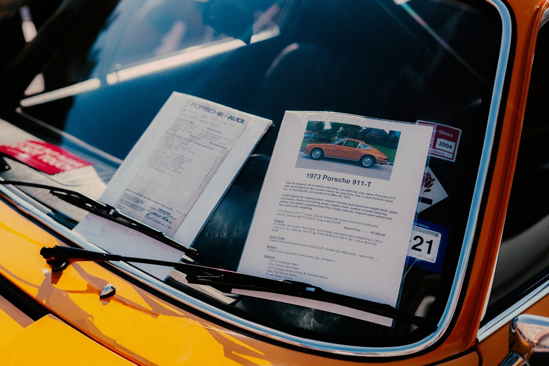 Used car trading 등록.