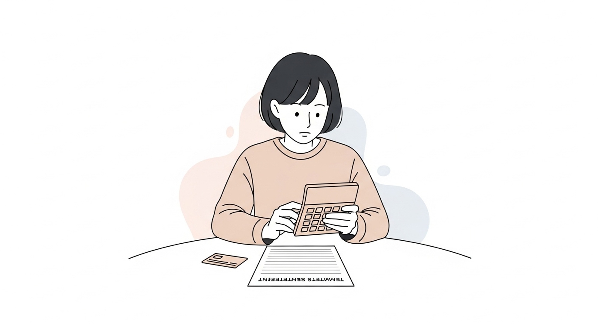 모가 신분증과 자녀 서류를 정리하는 장면 — 필요한 서류를 미리 준비해야 합니다.