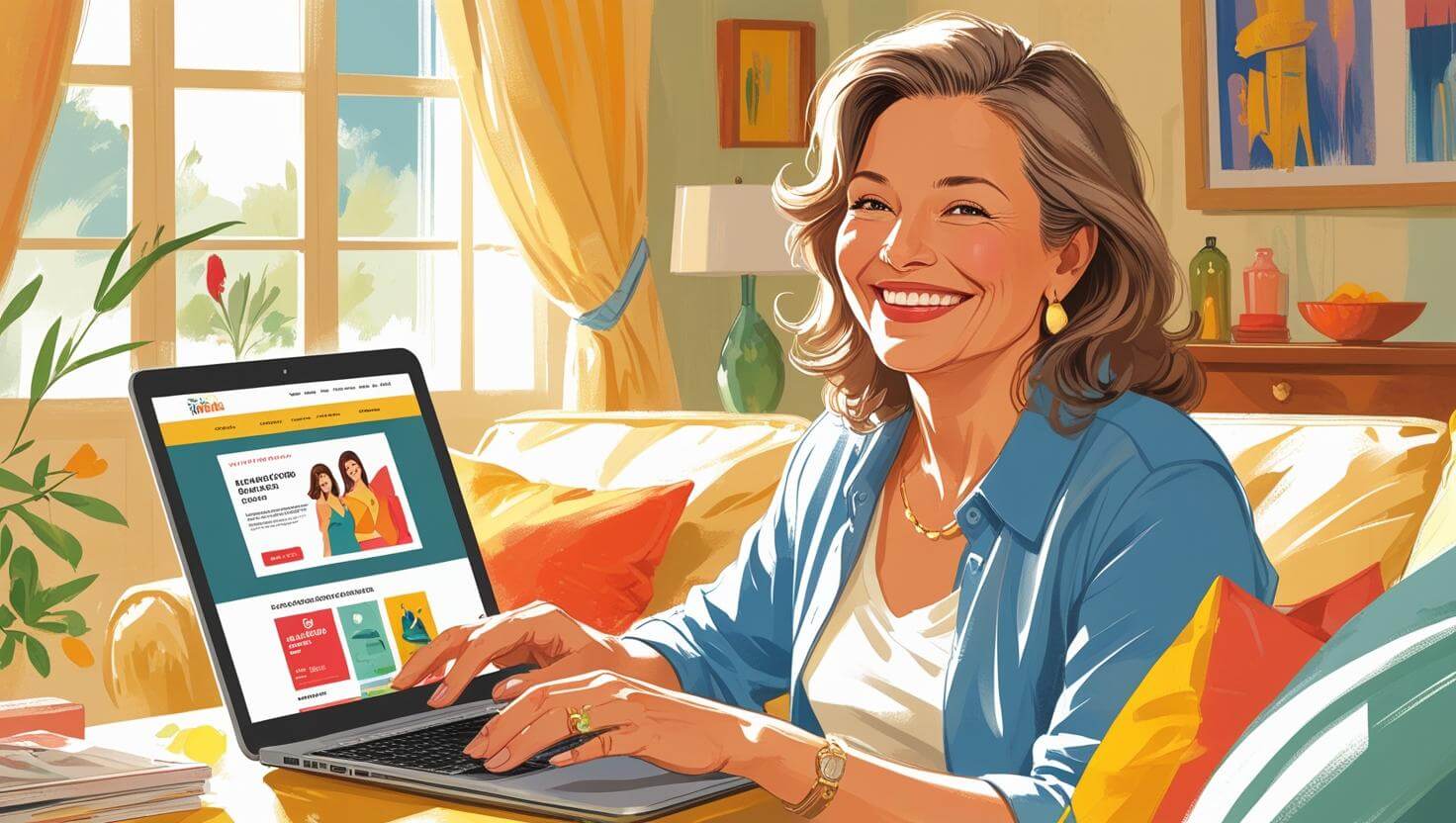 중년 쇼핑객을 위한 팁: 스페인어로 해외 온라인 쇼핑 즐기기