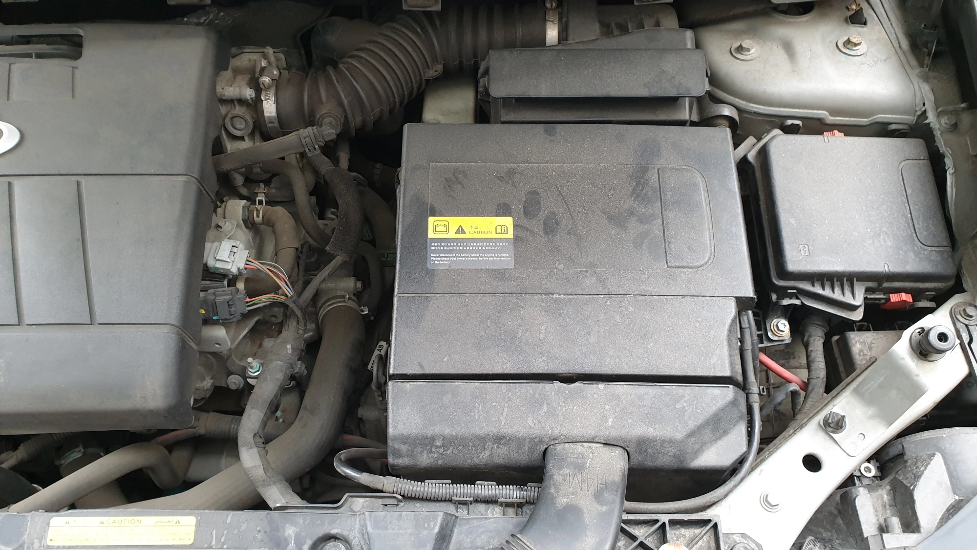 SM3 배터리 교체 완료 모습