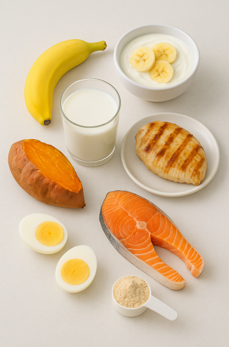 운동 전후 먹으면 좋은 음식