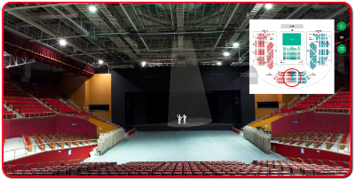 올림픽홀 C구역 좌석-인터파크-멜론티-예스24