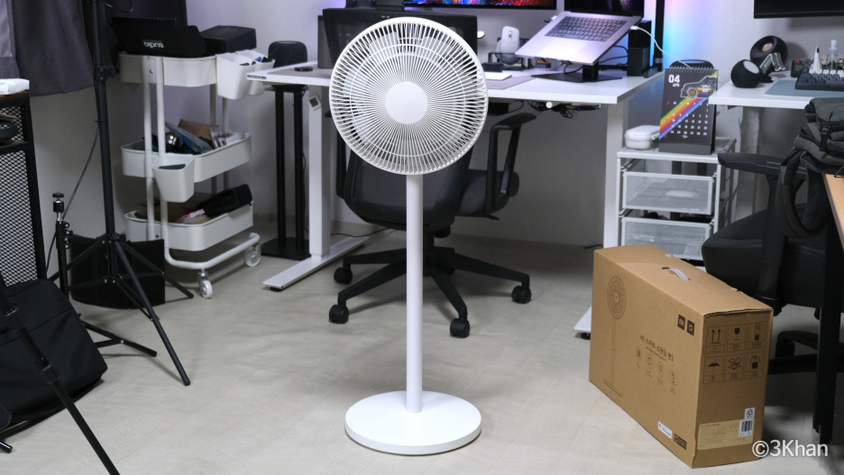 샤오미 스마트 선풍기 디자인