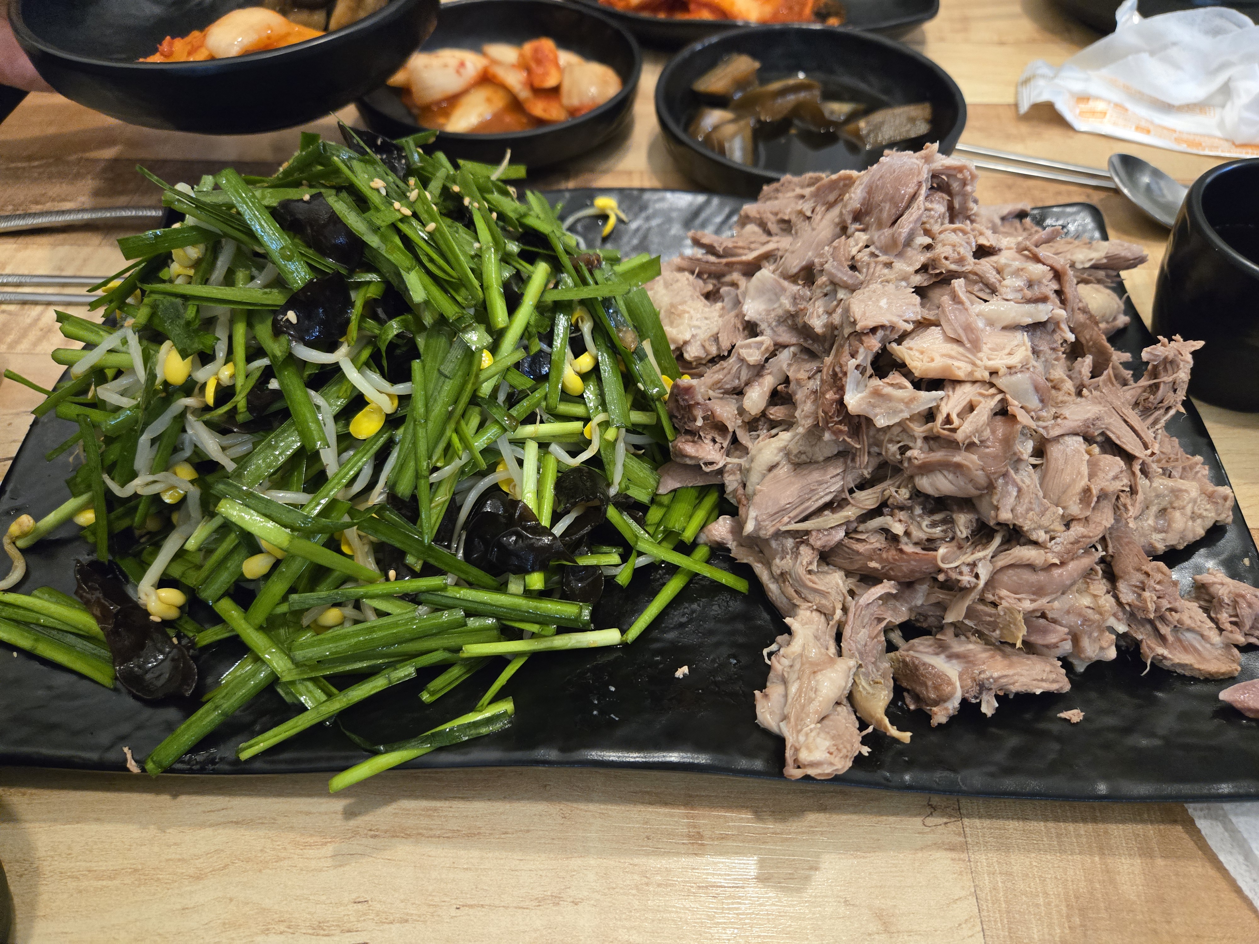 먹기좋게 손질된 황칠오리
