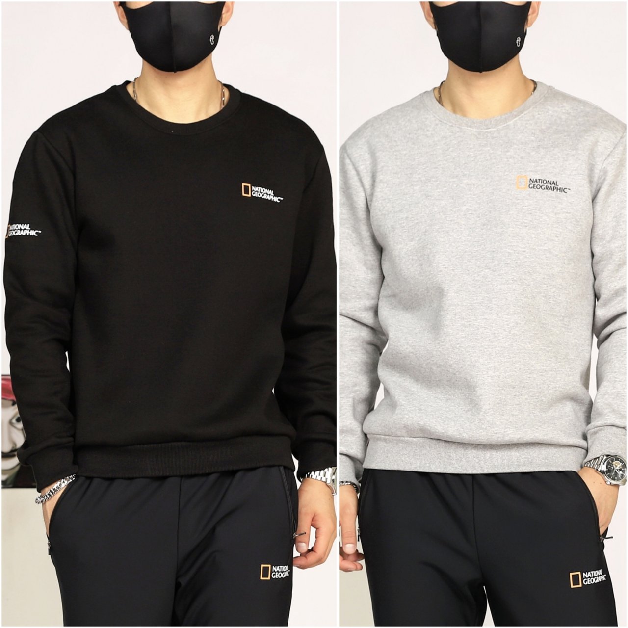 남성 기모안감 마감 맨투맨 티셔츠 추천