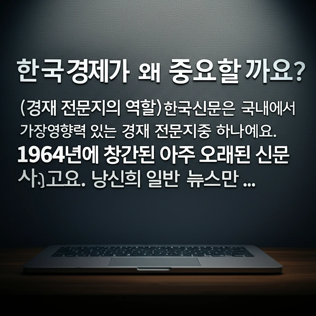 경제 신문 1위 한국경제 바로가기 설..