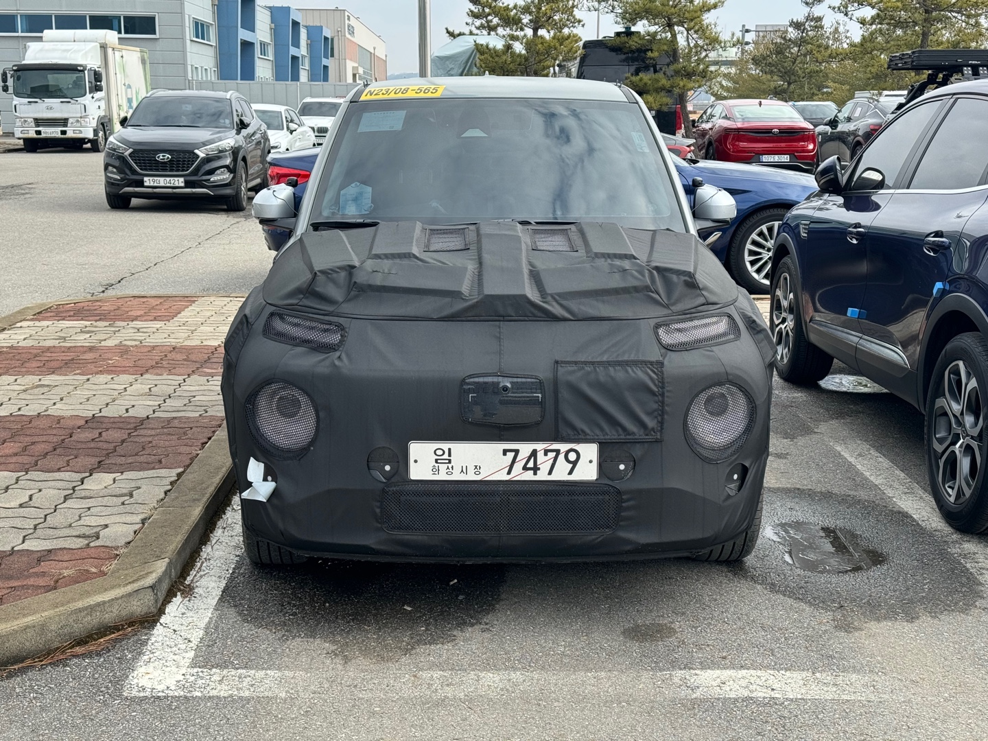 현대자동차 캐스퍼 EV 테스트카