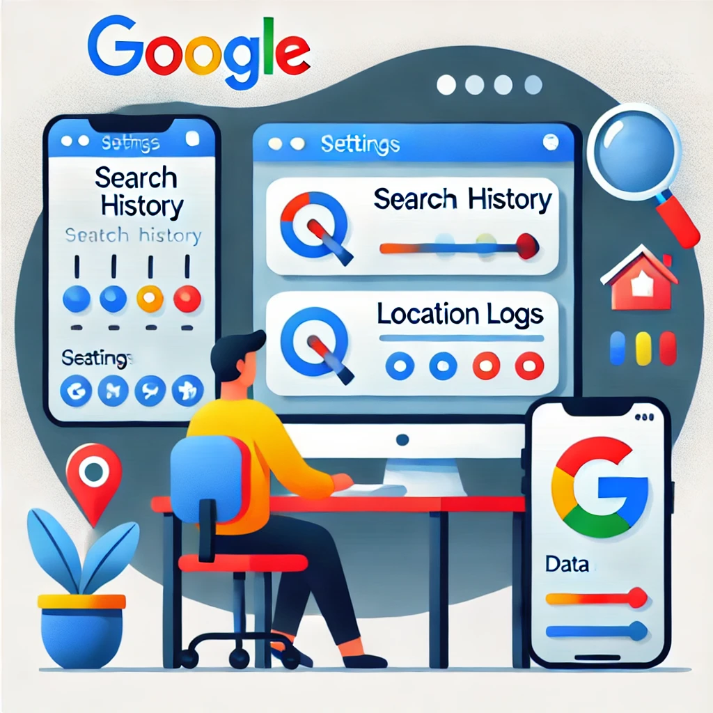 구글이 수집한 데이터를 확인하고 관리하는 방법