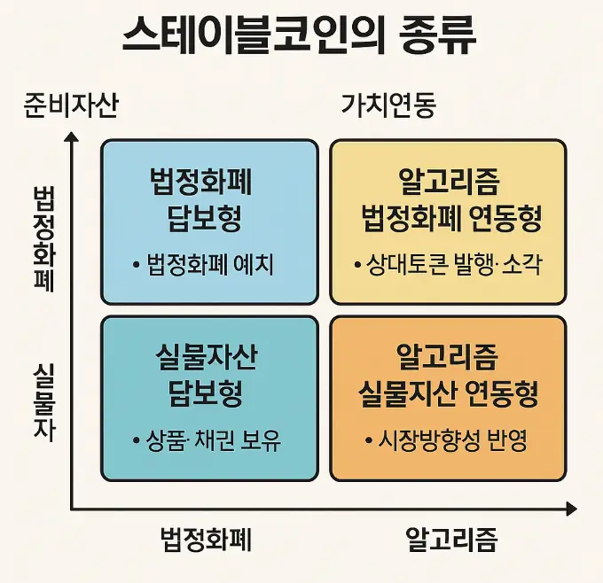 스테이블코인 종류