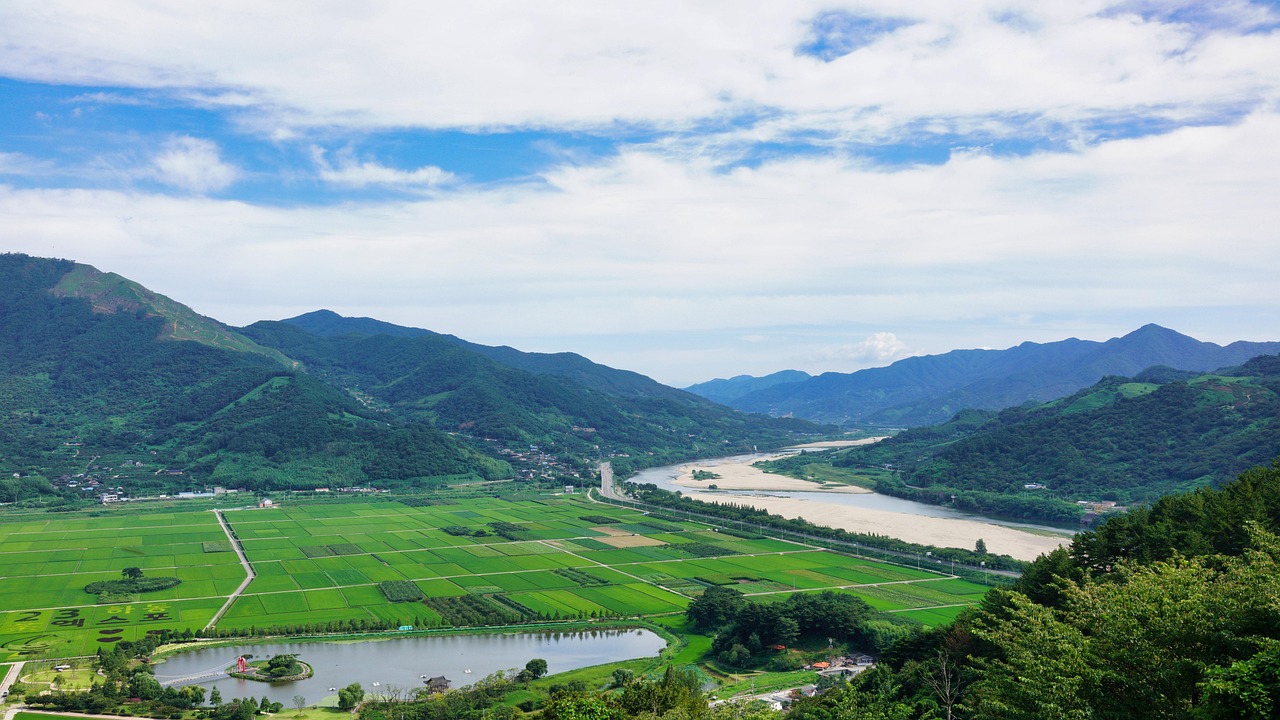 대한민국, 강,하동