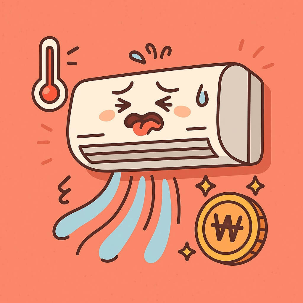 정속형 에어컨 전기세 절약 방법