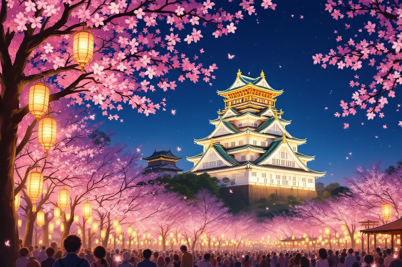 벚꽃 야경축제