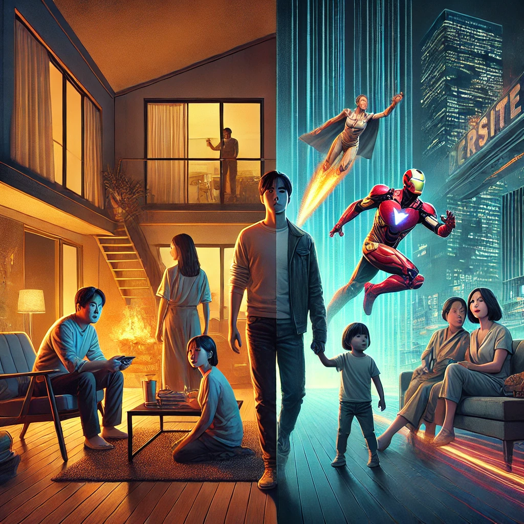 한국 영화 기생충 VS 미국영화 비교