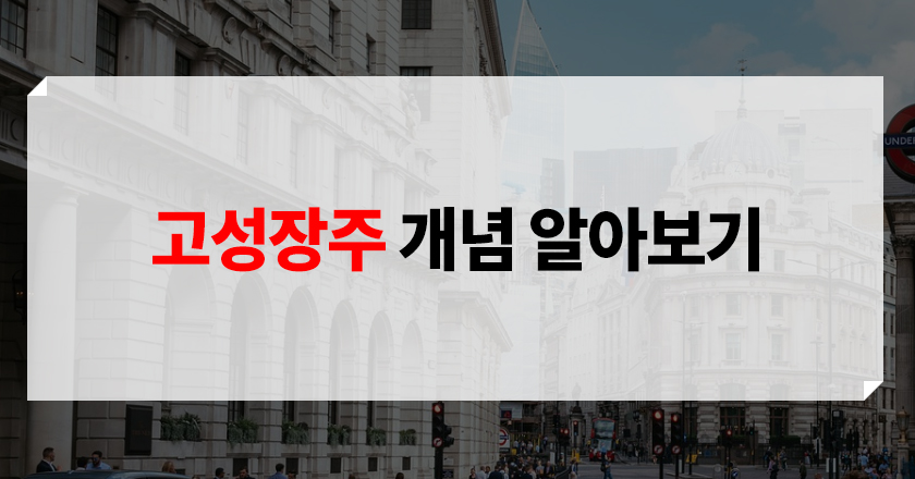 고성장주 개념 및 특징 설명