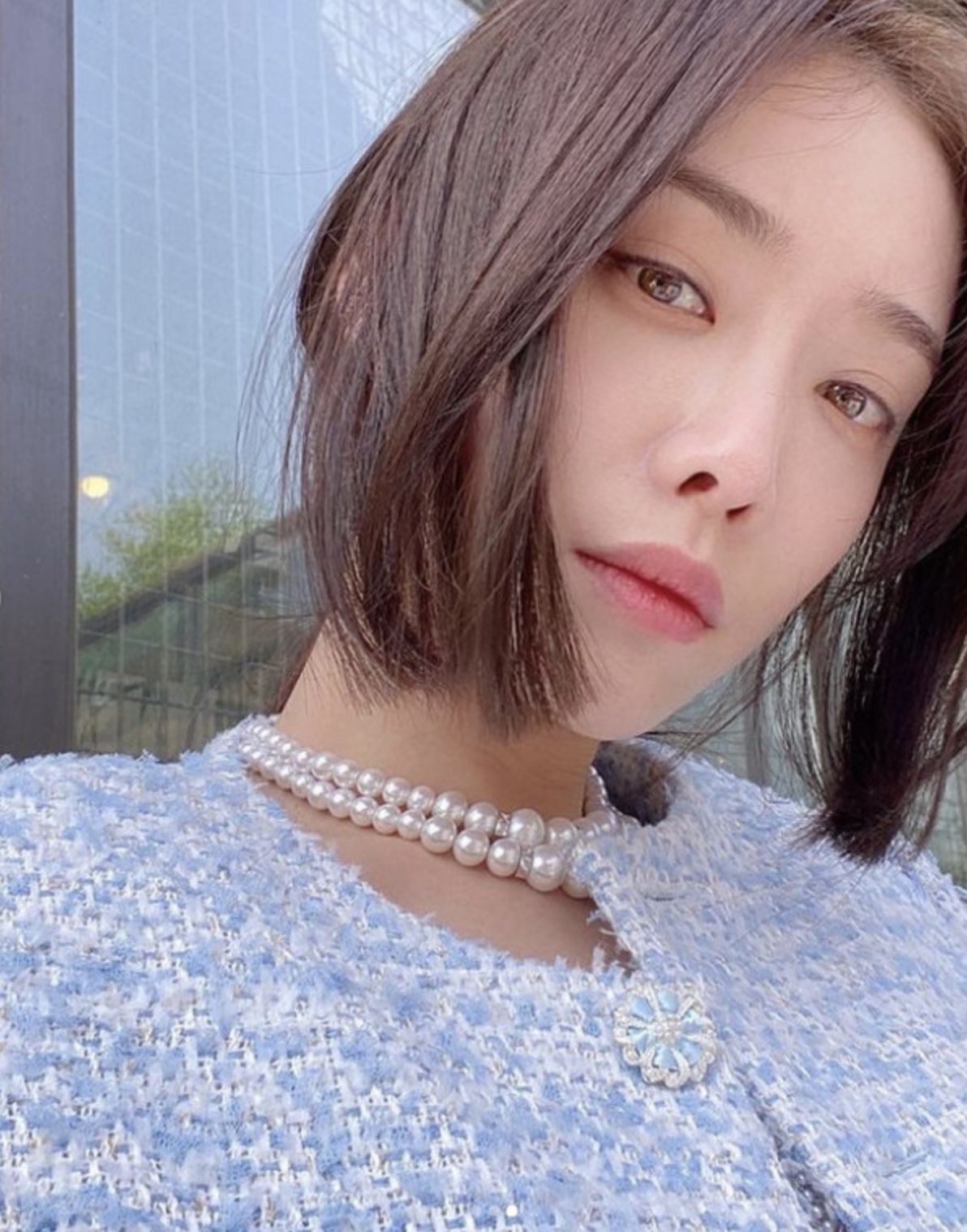 김히어라 셀카