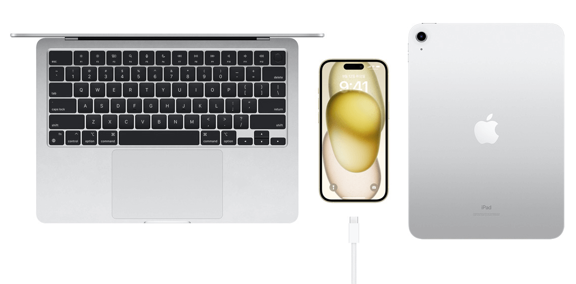 아이폰15-USB-C충전단자