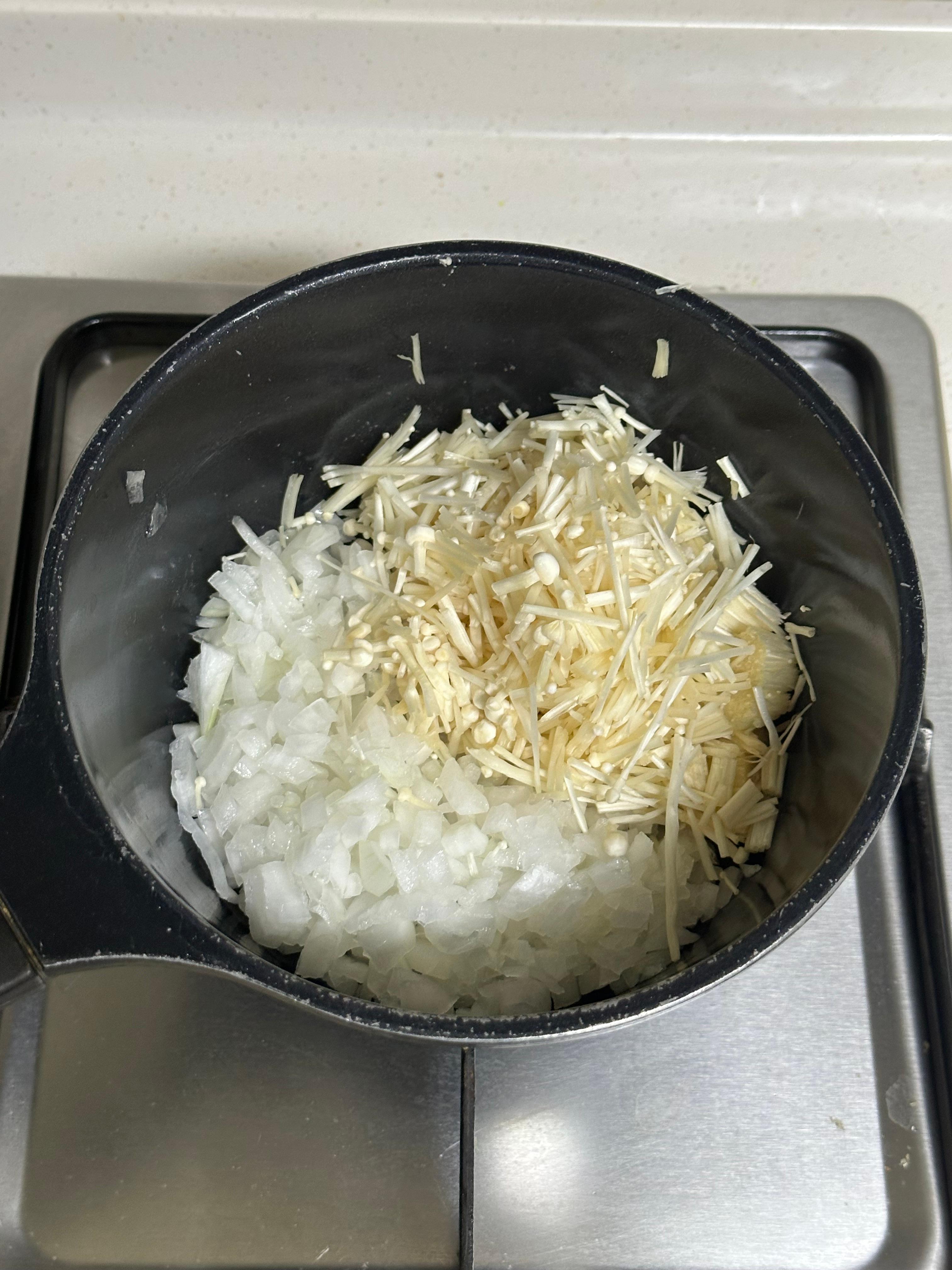 다이어트 참치쌈장 야채볶기