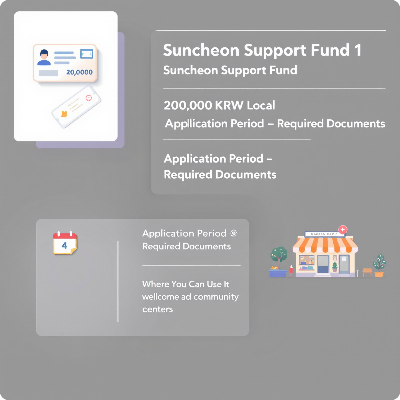 순천시 민생회복지원금 이미지