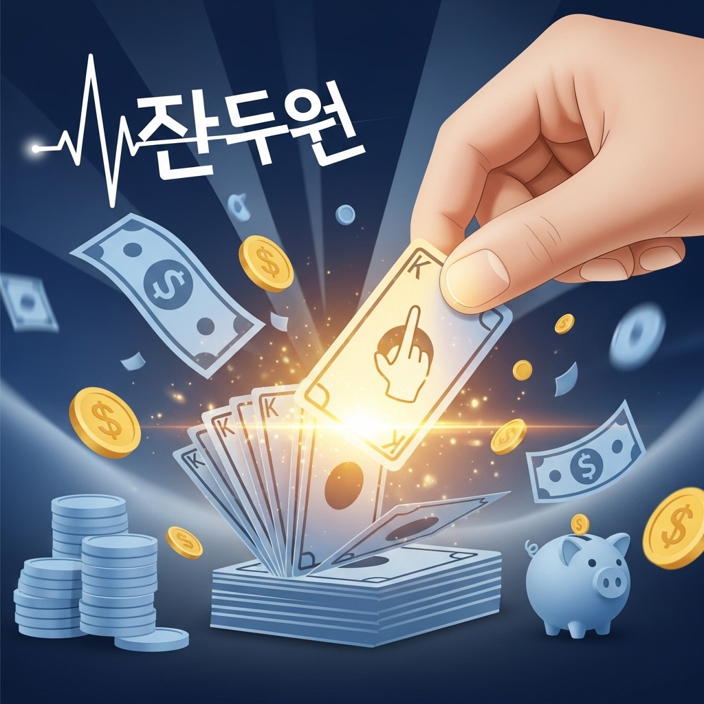 우리은행 두근두근 행운적금의 연 12.5% 고금리와 행운카드를 통해 재테크 성공을 기대하는 모습을 표현한 이미지.