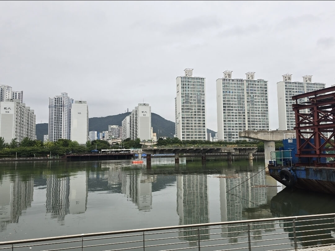 휴먼브리지 공사현장