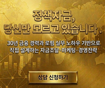 정책자금 당신만 모르고 있습니다. 기업 자금조달, 마케팅, 경영전략 컨설팅 썸네일 이미지