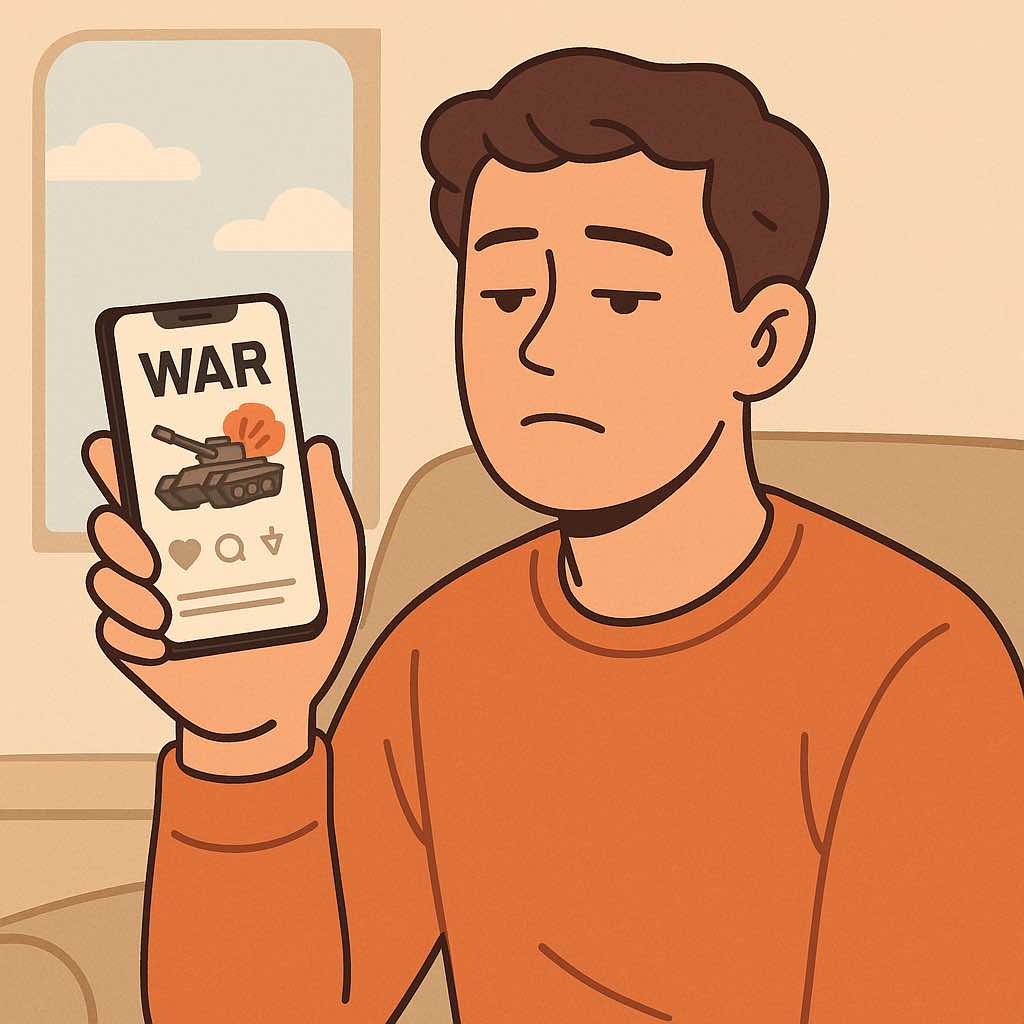 전쟁 뉴스로 인한 심리적 둔감화 이론