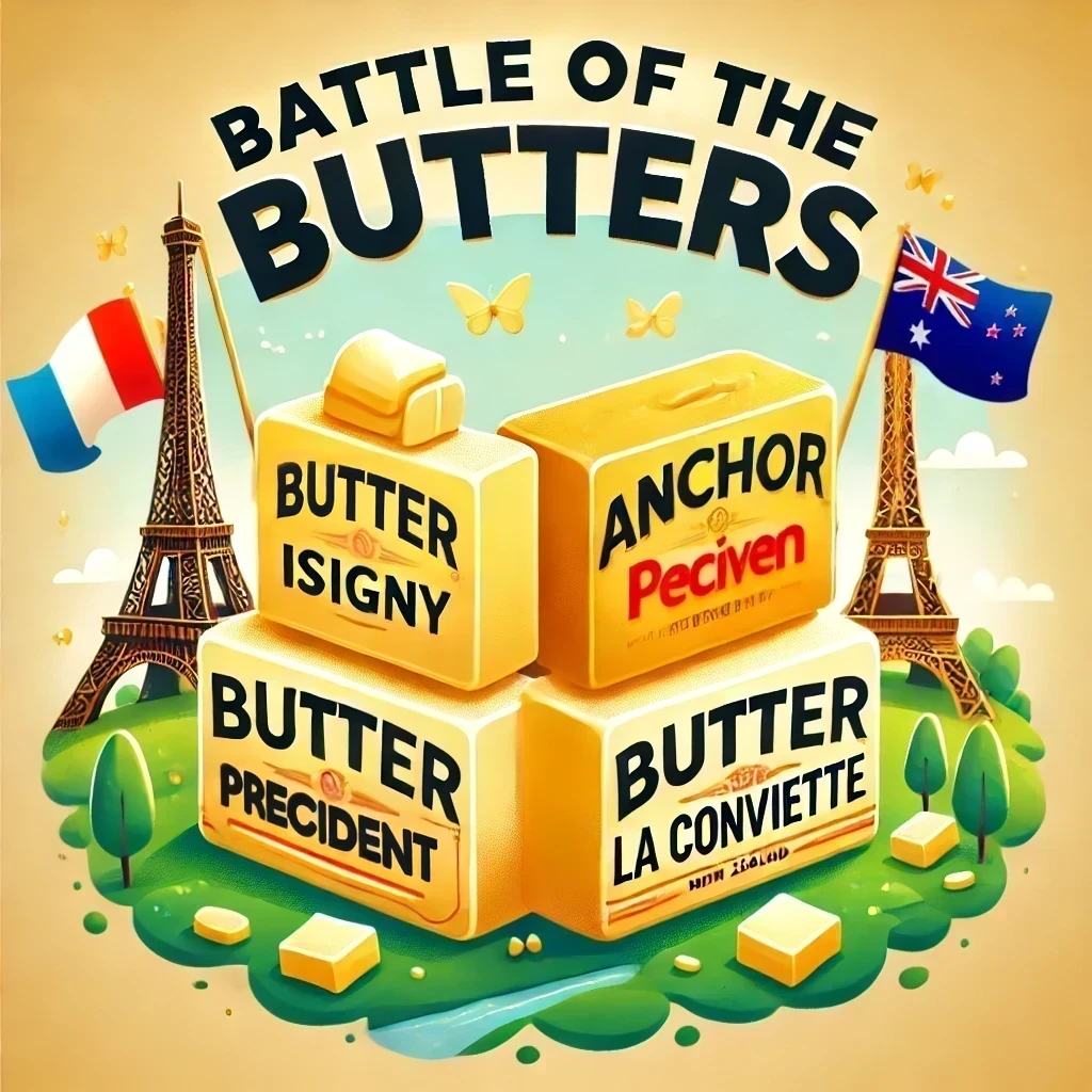 4종 버터 비교