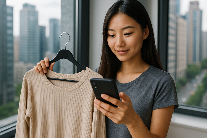 즉시 소비를 묘사한 이미지