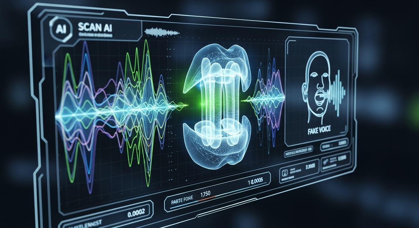 인간의 성대 구조와 음성 파형 데이터를 분석하여 가짜 목소리를 합성하는 제로샷 AI 음성 복제 기술 원리