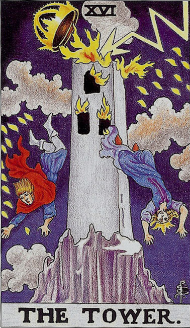 타로카드-16번-탑-카드