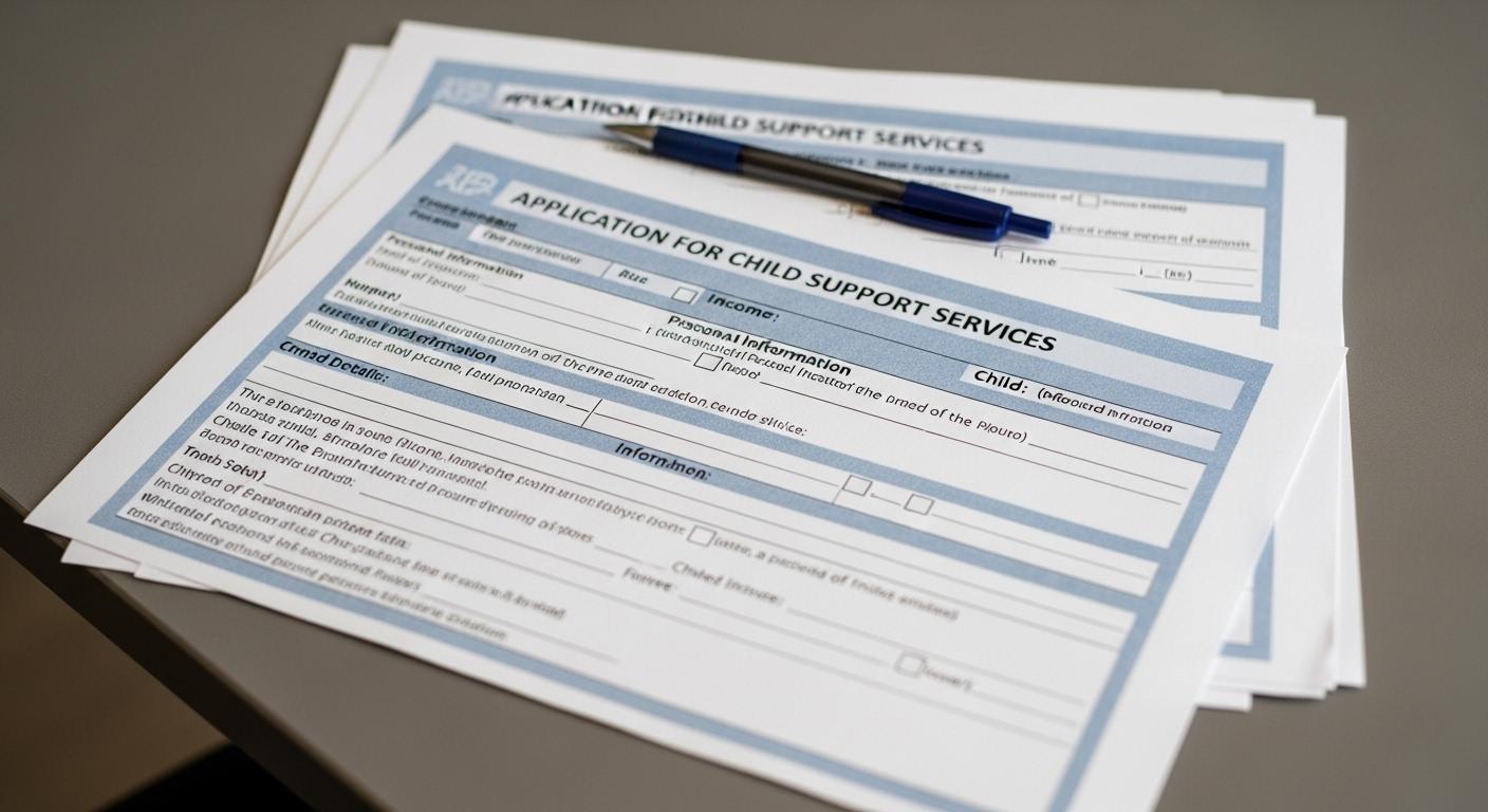 양육비 선지급제 신청서