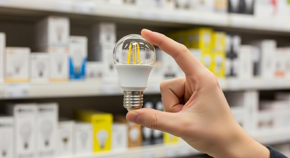 형광등 색깔 차이