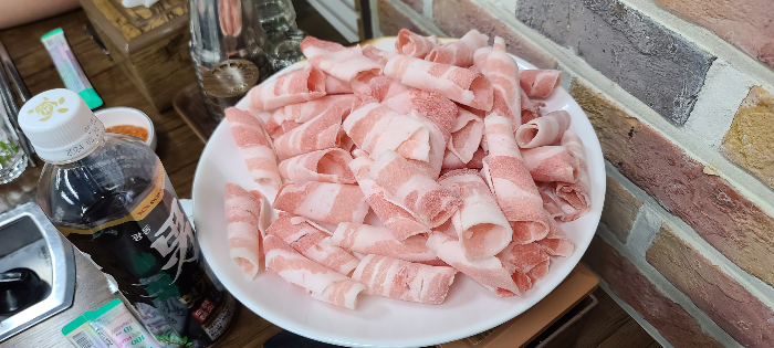 황금대패삼겹살 가격표 저렴한고기 정직한식당 대패삼겹살