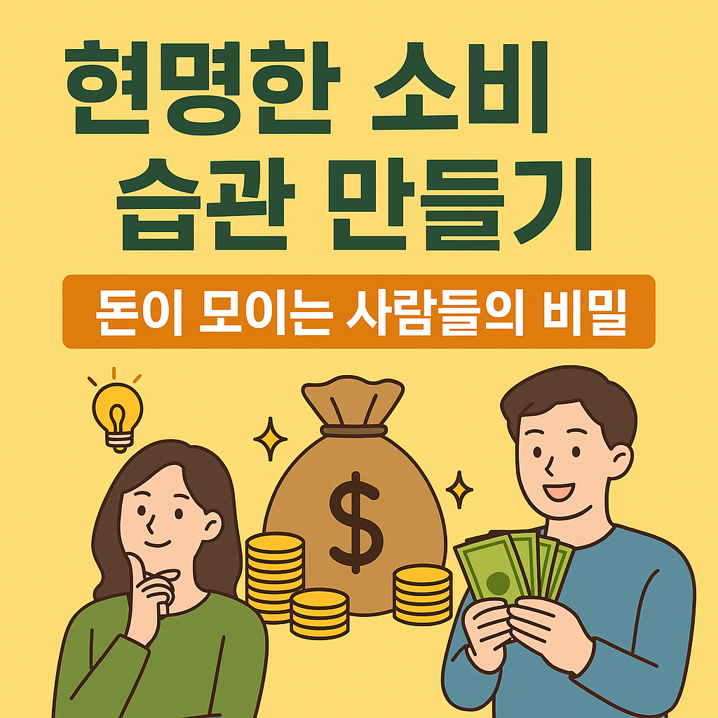 현명한 소비 습관 만들기