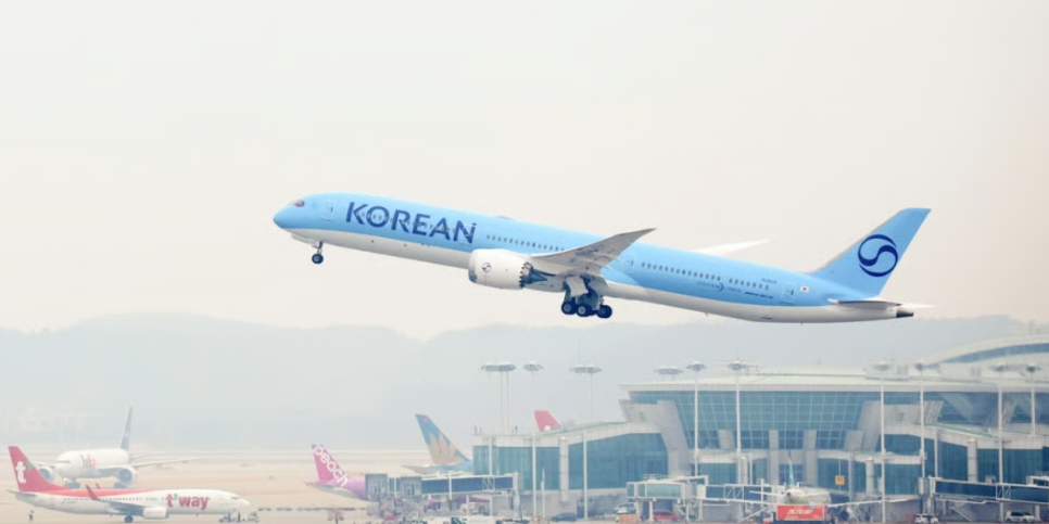 7위를 차지한 대한항공